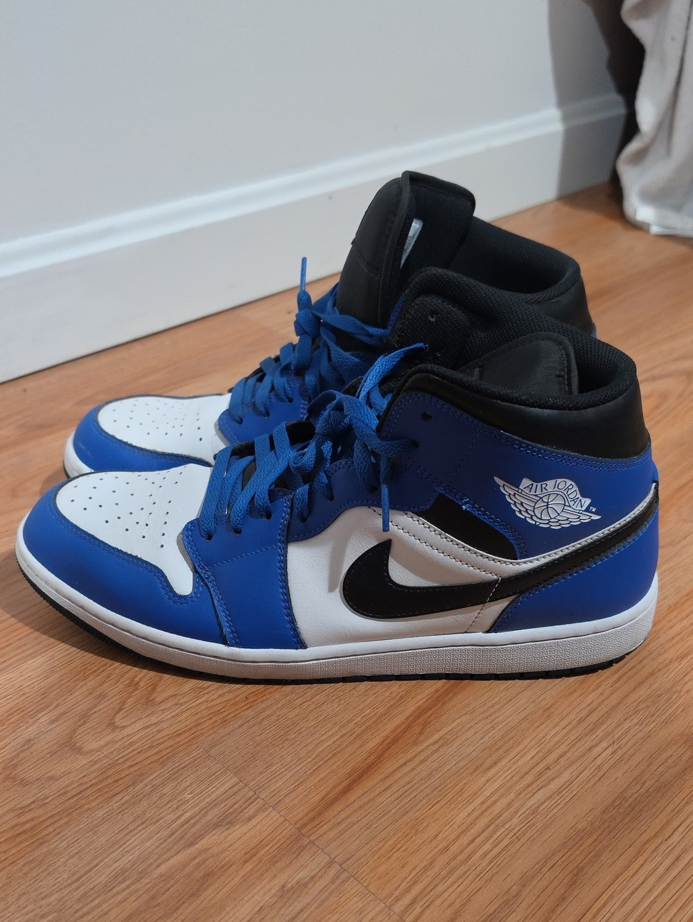Nike Air Jordan 1 Mid 'Game Royal' sneakers Mens Size 13